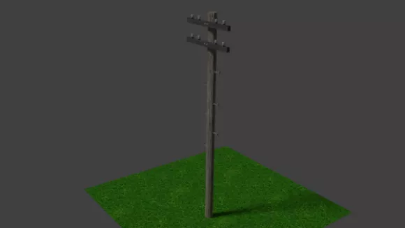 European Column Head Component 3d model
