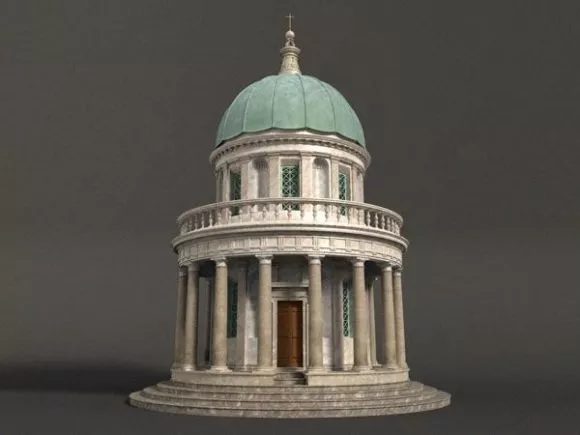 Stonehenge Ancient Temple Building 3d model