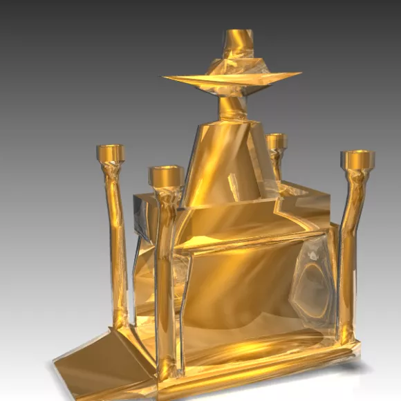 Dome Structure Building 3d model