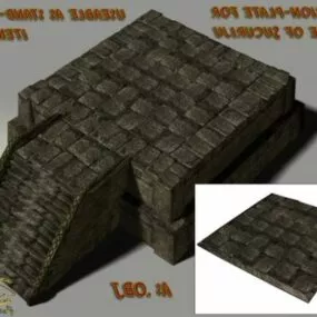 Temple Of Sucuriju Ancient Building 3d model