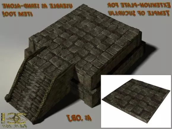 Stonehenge Ancient Temple Building 3d model