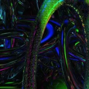 Tentacular Tube Abstract Shape 3d model