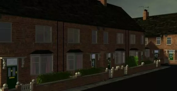 Modern Architecture Building House On Hill 3d model