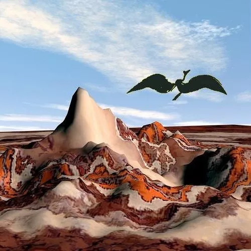 Ancient Terrain Dinosaur Age 3d model Ancient Terrain Dinosaur Age 3d model