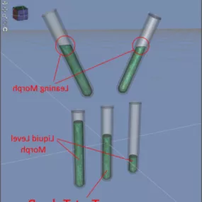 Test Tube Science Lab Set 3d model