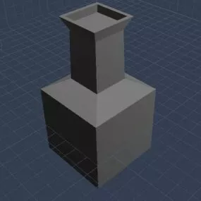Construction Column Base Part 3d model