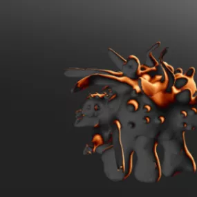 Doodle Sculpture Splash 3d model