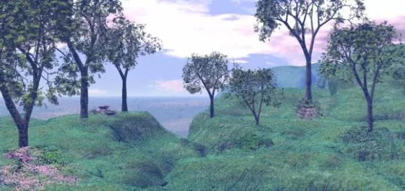 Mud Terrain 3d model
