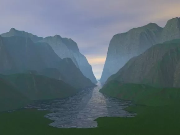 The Cove Landscape 3d model The Cove Landscape 3d model