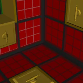 Cube Toy Rubik Style 3d model