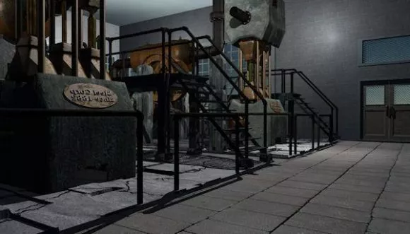 Abandoned Rustic Factory Building 3d model Abandoned Rustic Factory Building 3d model