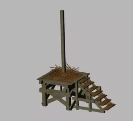 Nyst Ancient Building 3d model