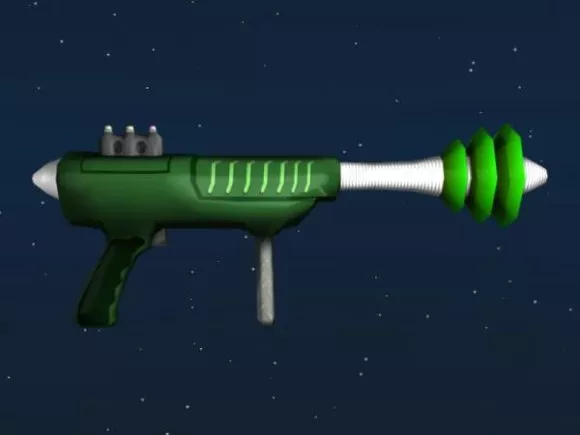 Zapper Shot Gun With Gun Shell 3d model