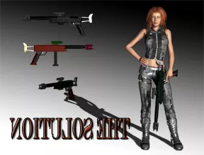 Girls Character With Ogg Boots Fashion 3d model