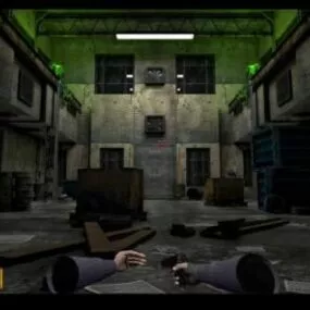 The Warehouse Game Building 3d model