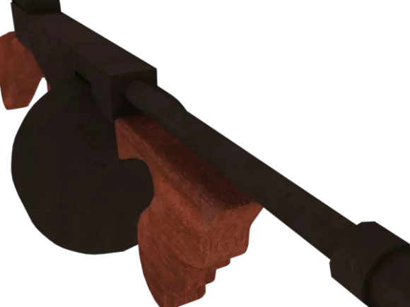 Machine Gun T99 3d model