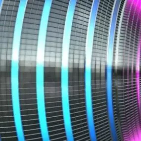 Futuristic Robot Led Ball 3d model