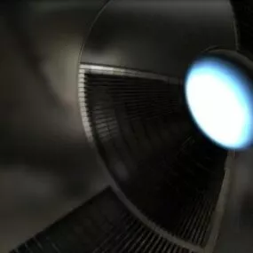 Futuristic Robot Ball 3d model