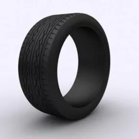 Car Tire Rubber 3d model