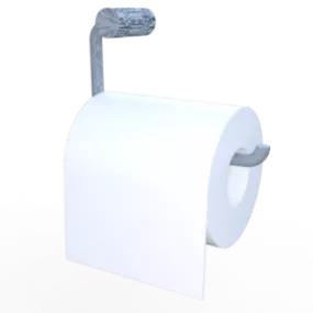 Toilet Paper Roll 3d model