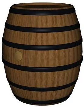 Tonneau Wine Barrel 3d model Tonneau Wine Barrel 3d model