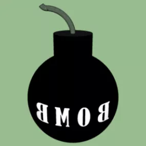 Cartoon Bomb 3d model