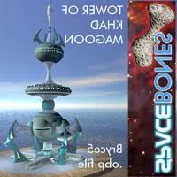 Futuristic Tower Magoon Building 3d model