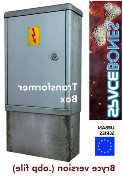 Home Transformer Box 3d model Home Transformer Box 3d model