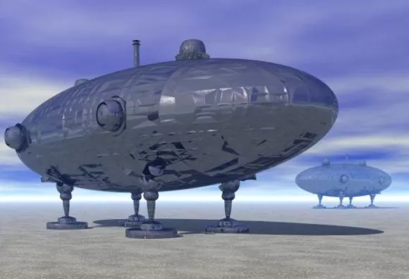 New Spaceship Concept 3d model