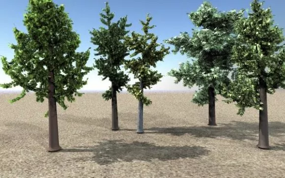 Garden Tree Realistic 3d model Garden Tree Realistic 3d model