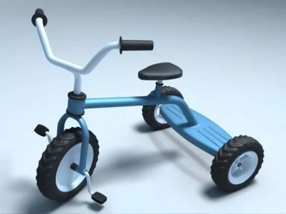 Tricycle Car 3d model