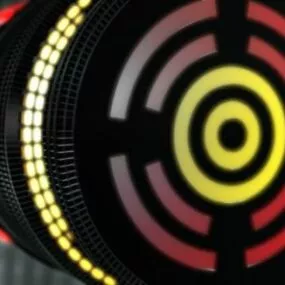 Led Strip Robot Ball 3d model