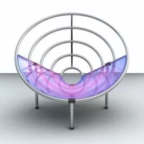 Tubular Chair Furniture 3d model