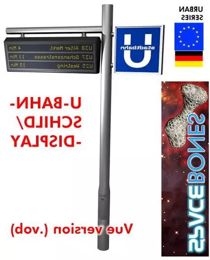 Guide Sign Board 3d model