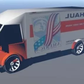 City Box Truck 3d model
