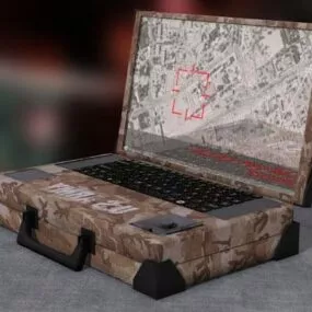 Uav Console Controller 3d model