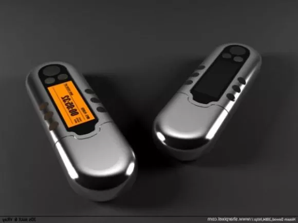 Car Keys With Remote 3d model