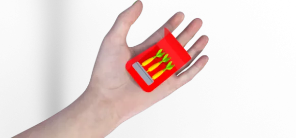 Hand With Dart Set 3d model Hand With Dart Set 3d model