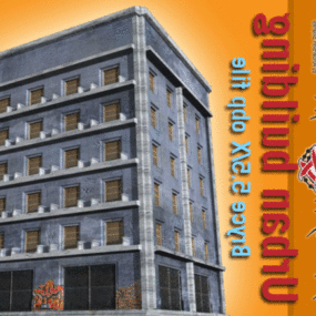 Urban Building 3d model