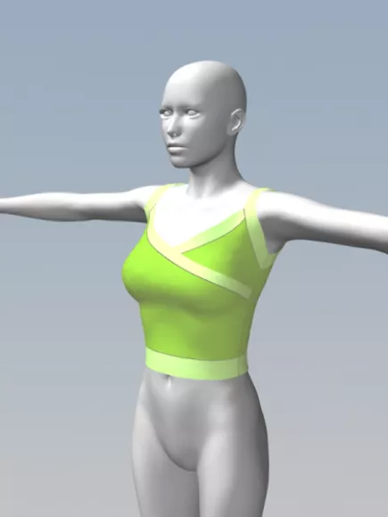 Mannequin Body Part 3d model