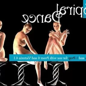 Girl Character Dance Pose 3d model