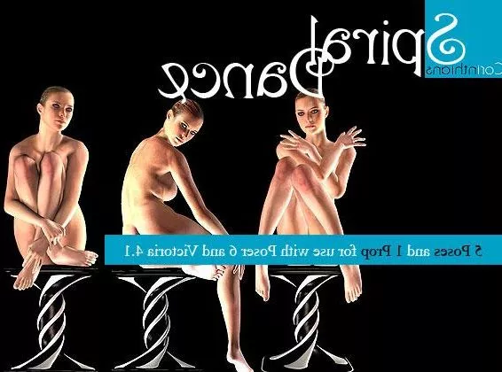 Girl Character Dance Pose 3d model Girl Character Dance Pose 3d model