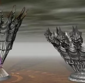 Abandoned Fantasy Structure 3d model