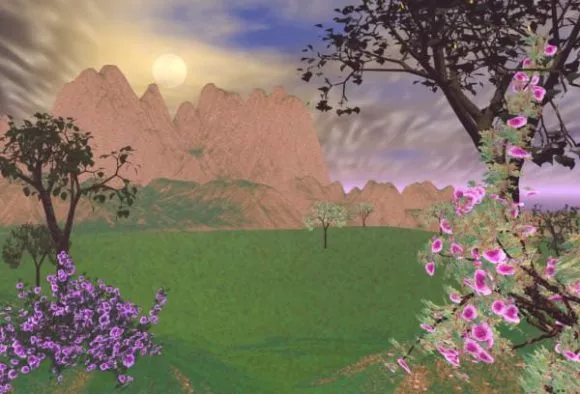 Valley View Landscape 3d model Valley View Landscape 3d model