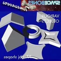 Various Objects Shape 3d model