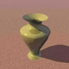Glossiness Porcelain Vase 3d model