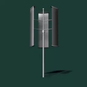 Simple Wind Turbine 3d model