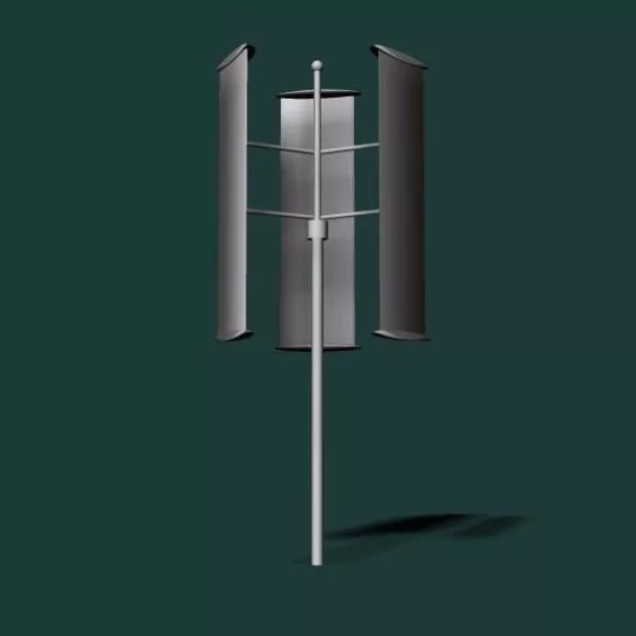 Simple Wind Turbine 3d model Simple Wind Turbine 3d model