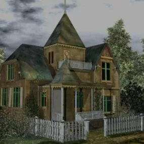 Villa Villekulla 3d model