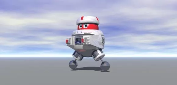 Robot Arm Fixed Stand 3d model